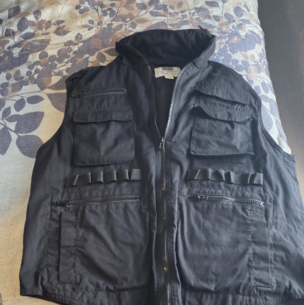 Rothco Black Ranger Vest for Boys